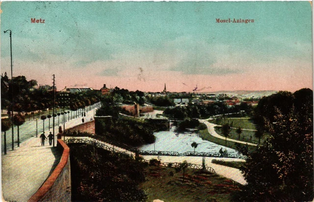 CPA AK METZ - Mosel-Anlagen (455103)