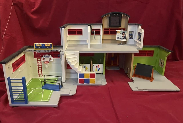 PLAYMOBIL CITY LIFE école 9453 + école gym 9454 - Occasion EUR 65,84