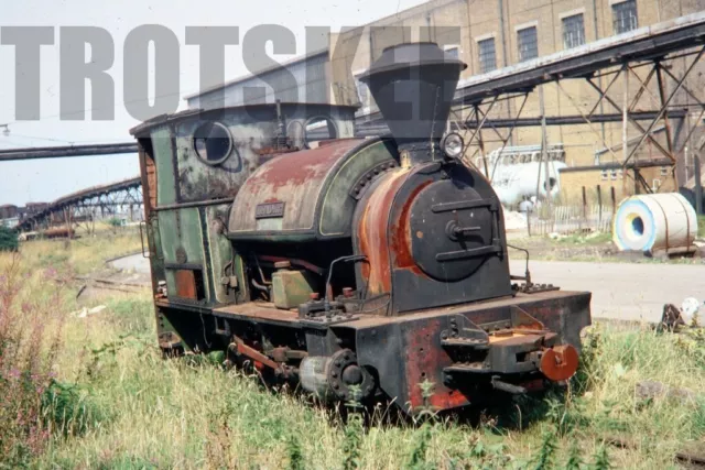 35 mm Slide Industrie Dampfloco Bowaters Eisenbahnführer 1969 Original