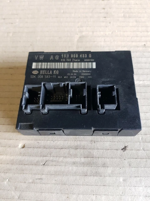 Vw Golf Mk5 Tdi Central Locking / Electronics Comfort Control Module 1K0959433S