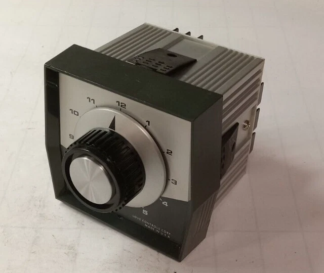New Love Controls Corp Model 101 Thermocouple Switch 1-12 Range