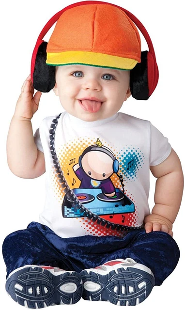 2bincharacter Infant Baby Beats DJ Halloween Costume - Size 0+