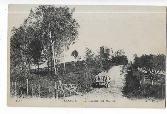 95  Sannois  Le Chemin Du Moulin
