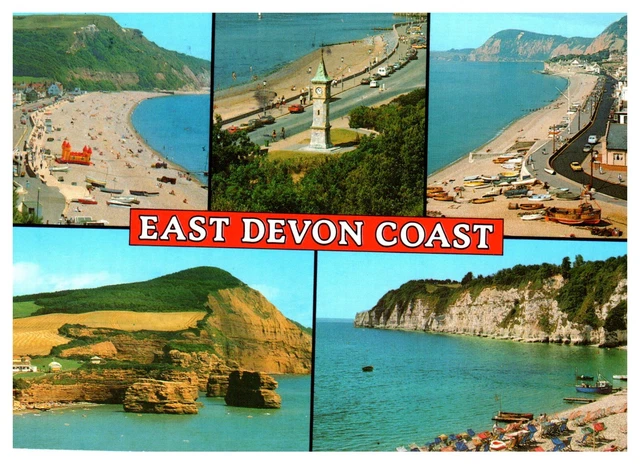 Postcard EAST DEVON COAST(REF.E27)