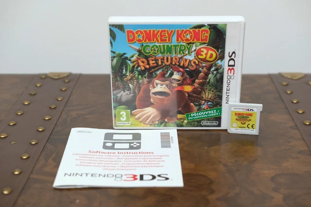 DONKEY KONG COUNTRY Returns 3D Nintendo 3DS 2DS 2010 PAL Multi