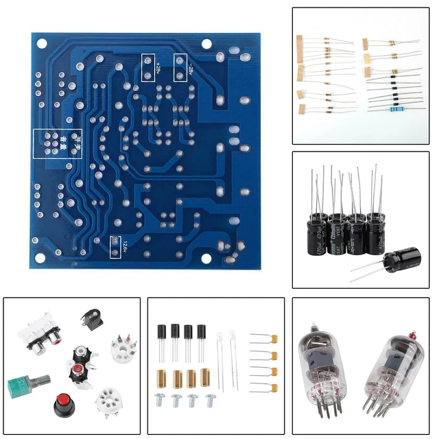 DIY HEADPHONE AMPLIFIER Kit for Tube Preamp base on 6J1 Vacuum Electron