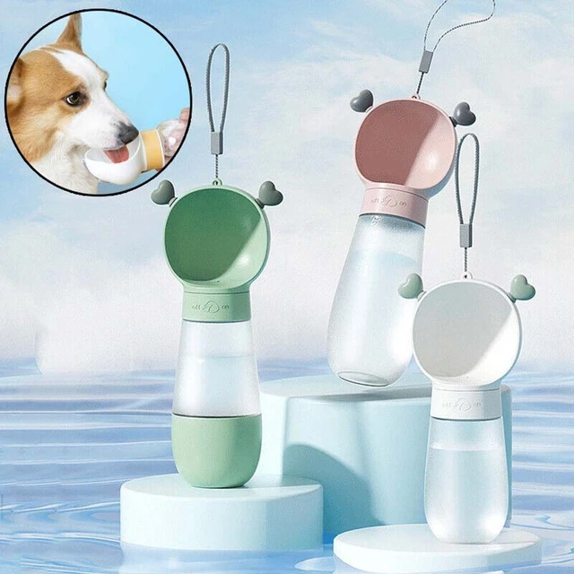 Travel Dog Water Bottle Pet Drinker Dog Drinking Bottle Pet Food Containers