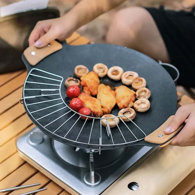 Grillpfannengriff Hölzern Herdzubehör Pfannengriffabdeckung 3