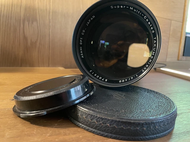 Near Mint PENTAX Smc Takumar 6x7 400mm F/4 Téléobjectif Photo pour 6x7 67 67II /