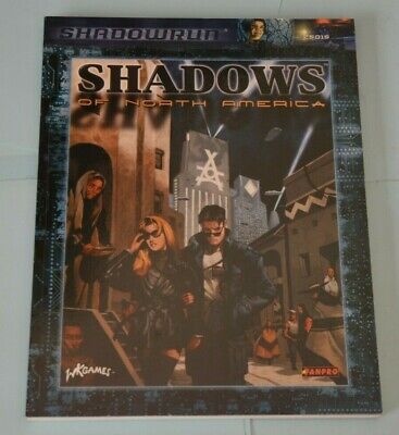SHADOWS OF NORTH AMERICA for SHADOWRUN 3rd ed by FanPro softcover Supplement