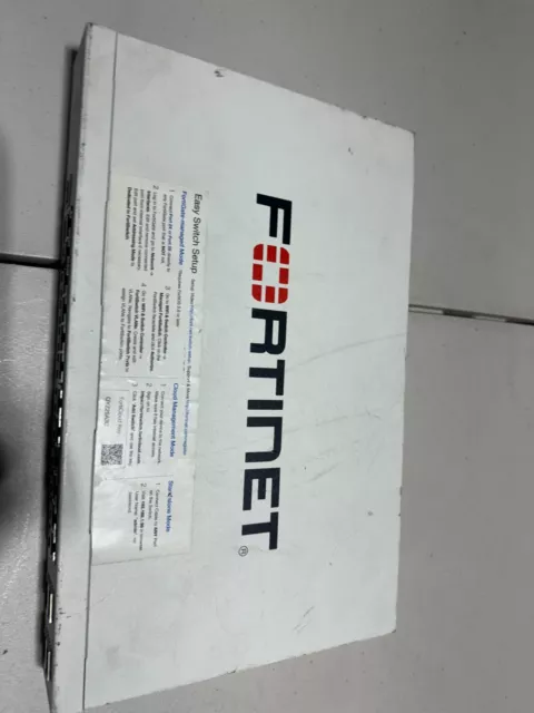 Fortinet FortiSwitch Layer 2 FortiGate Switch FS-124E