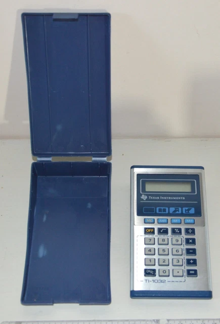 Calculatrice Vintage Sharp EL-819A - Électronique Années 80 - Occasion