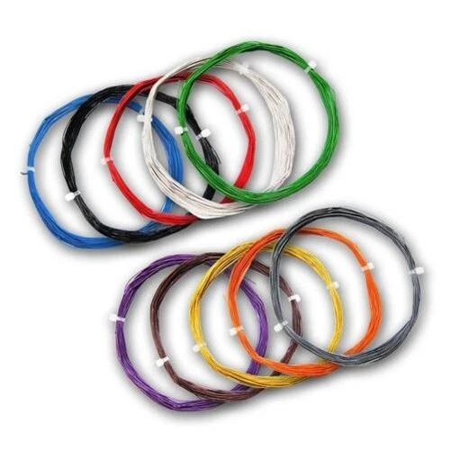 ( 0,45€/ M) 10m Flexible Galon 0,04mm ² Extra Mince Câble Décodeur Wire 2