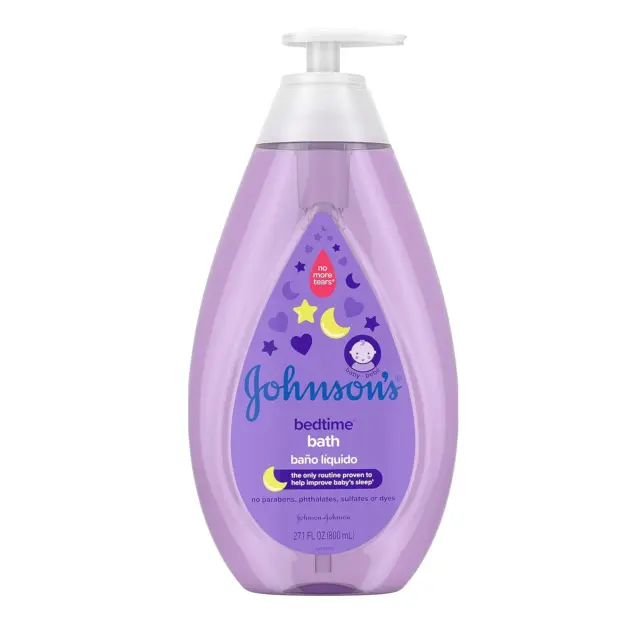 Johnson'S Bedtime Baby Bath with Soothing Naturalcalm Aromas, Hypoallergenic & T