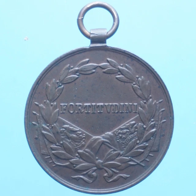 AUSTRIA CARLO I MEDAL OF MILITARY VALOR DURING WORLD WAR BRONZE qSPL £