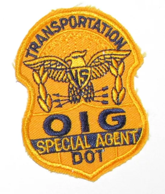 Washington DC US Transportation DOT OIG Special Agent Federal Police Patch