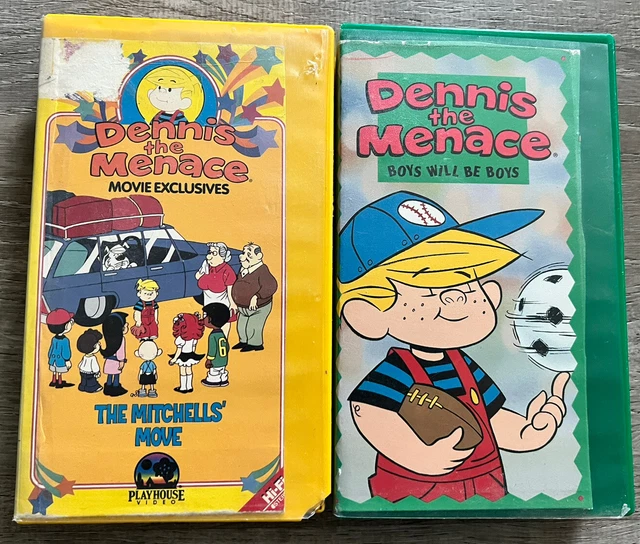 DENNIS THE MENACE Movie Exclusives The Mitchells Move VHS Playhouse