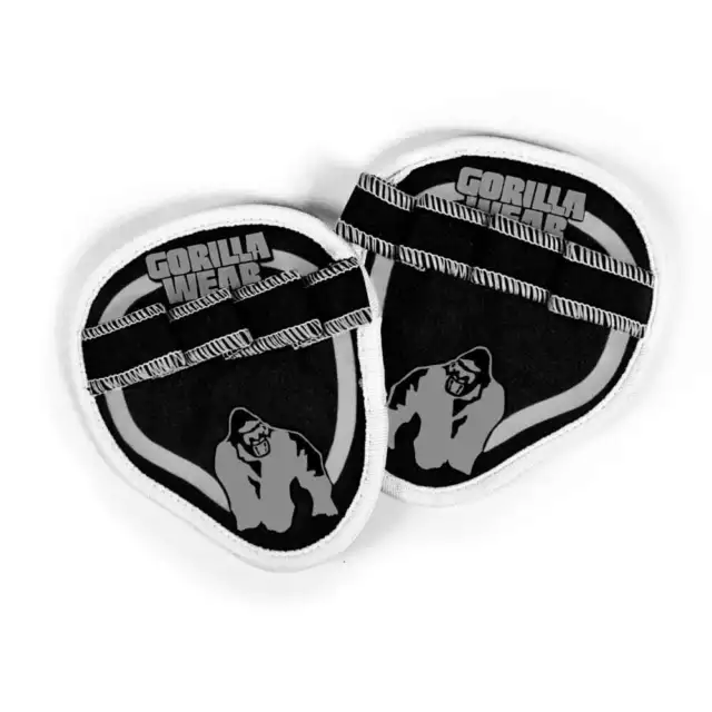 Gorilla Wear Palm Grip Pads - schwarz / grau - Bodybuilding Fitness Accessoires