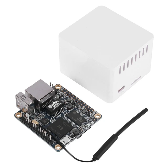 f??r Orange Pi Zero LTS 512 MB Entwicklung Platine + Wei?Es Schutz Geh?Use, D2