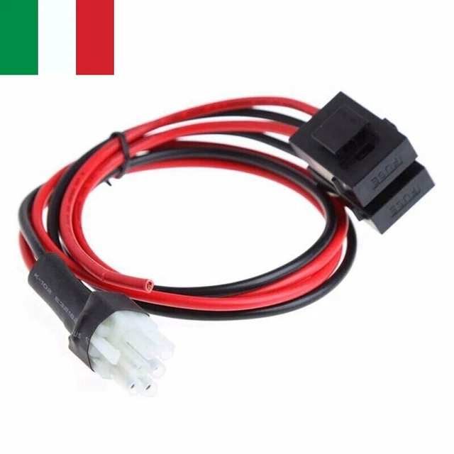 thumbnail image 2 of Icom/Kenwood/Yaesu (etc) 'T-type' Power Lead | USA 2 of 9