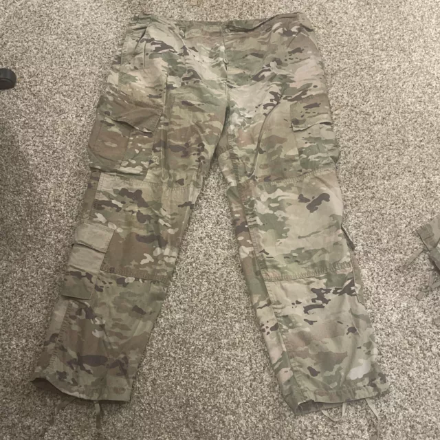 US ARMY MULTICAM OCP Combat Uniform Trousers X Large Regular Fire Resist #jv262