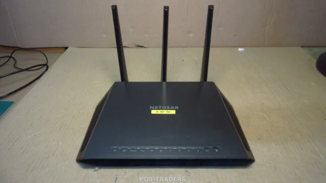 NETGEAR R7000 802.11ac DualBand Gigabit AC1900 Nighthawk Smart WiFi Router NO PS