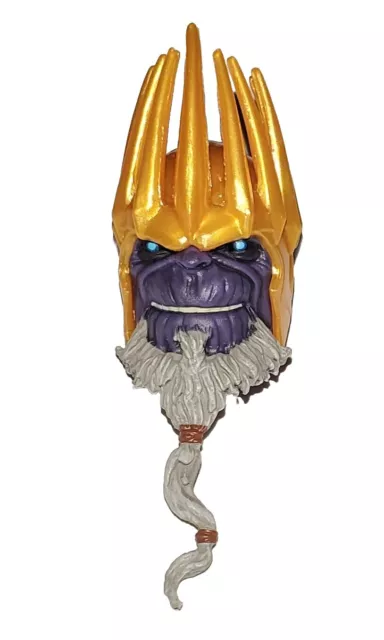 Marvel Legends KING THANOS HEAD The Infinity Gauntlet Deluxe 6" Figure Series