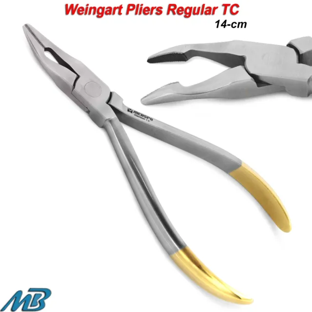 Dental Braces Wire Bending Weingart Plier Regular TC Orthodontic Instruments CE