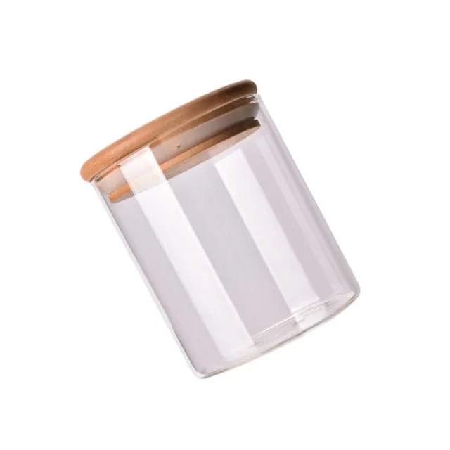 175 Ml Luftdichte Gläser Glasbehälter Mit Deckel Dessertständer Container