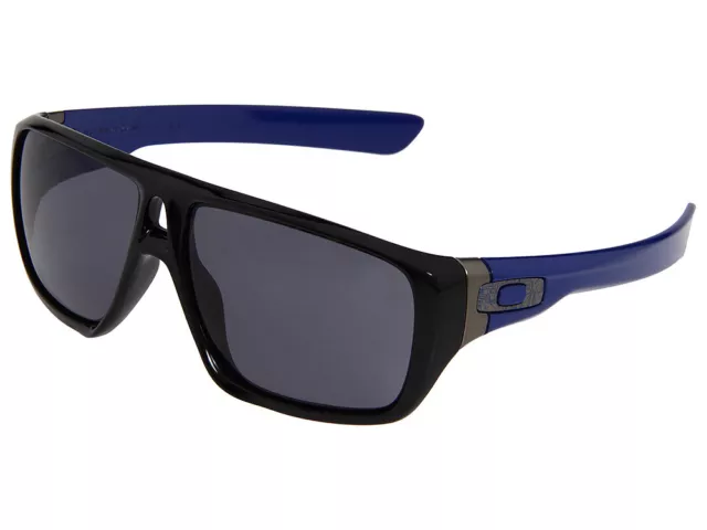 Oakley Dispatch Sunglasses OO9090-13 Polished Black/Blue/Grey