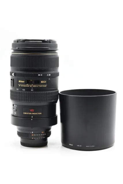 Nikon Nikkor AF 80-400mm f4.5-5.6 D ED VR Lens #040