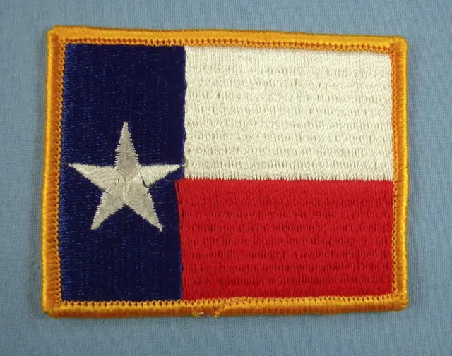 vintage flag patch Texas new old stock NOS #2