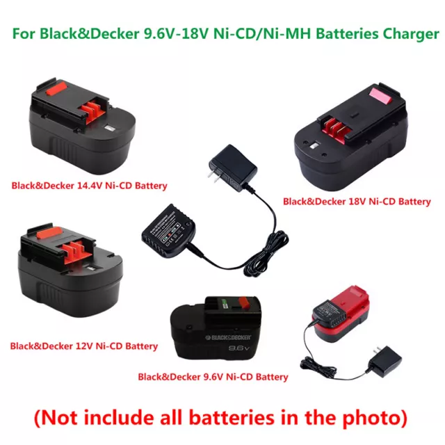 14.4V 6000mAh NI-MH Replacement Battery for Black & Decker HPB14
