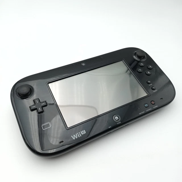 CONSOLE NINTENDO WII U Game Pad Wup010 Eur Noir Fonctionnel Pal EUR 49