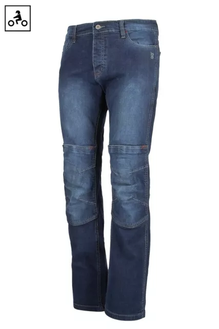 Pantalone Jeans Uomo Oj Reload 4 Stagioni Protezioni Fianchi-Ginocchia Taglia 44