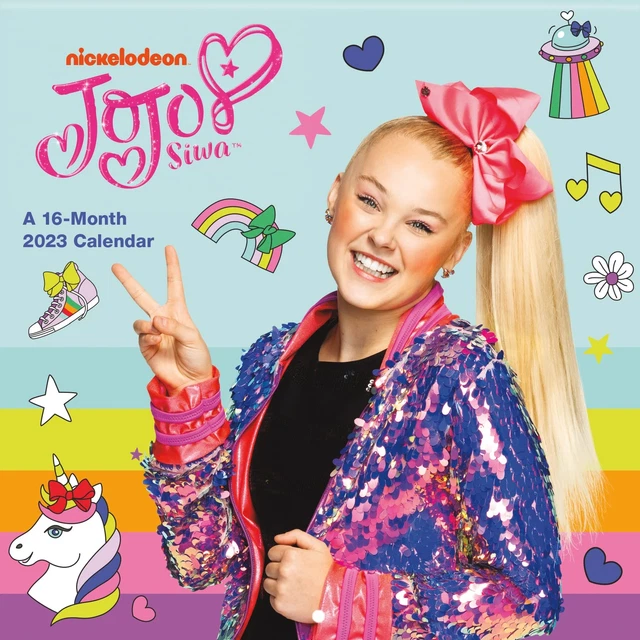 JOJO SIWA 2023 Wall Calendar Brand New 236066 EUR 16,56 PicClick FR
