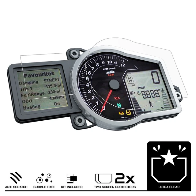 Speedo Angels - Pellicola Protettiva Per Cruscotto 890 DUKE R (2020 ), 1 X Ultra Trasparente E - Foto 11