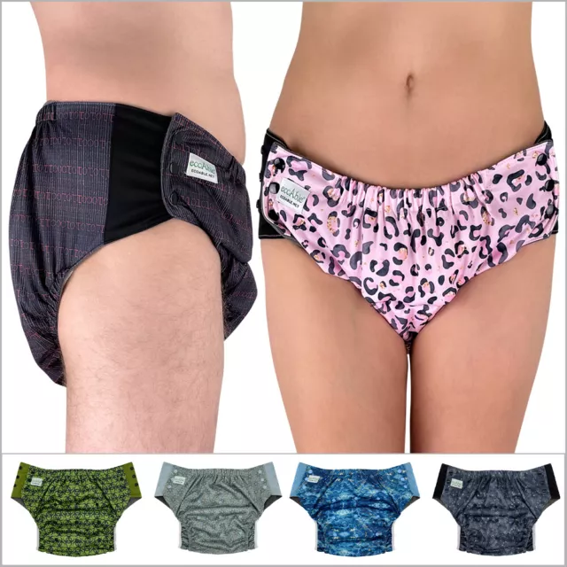ECOABLE Reusable Pull-on Cloth Diaper 2.0 for Special Needs Adults Incontinence