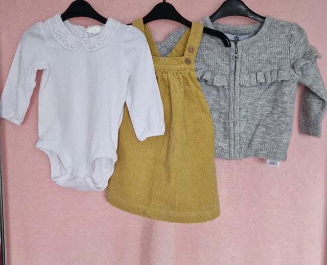 Baby Girls Clothes Bundle Age 6-9mths.Used.Perfect  condition.M&S 💖