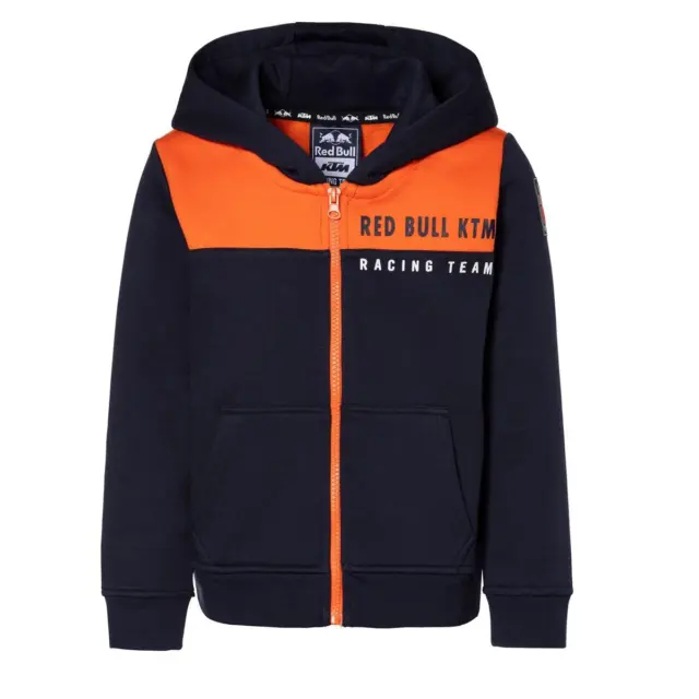 Red Bull Kids Zip-Hoodie KTM Zone Navy/Orange