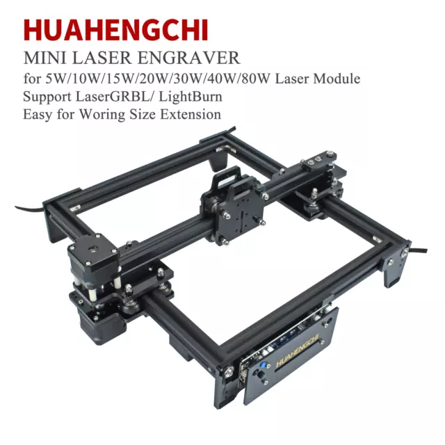 Laser Engraver Cutter Mini Wood Cutting Engraving Machine Router for 20W/40W/80W