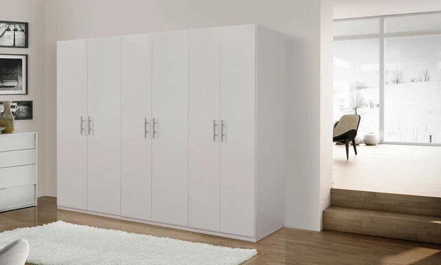 Armadio Guardaroba Swift 3 Ante Bianco - Made In Italy - Foto 4