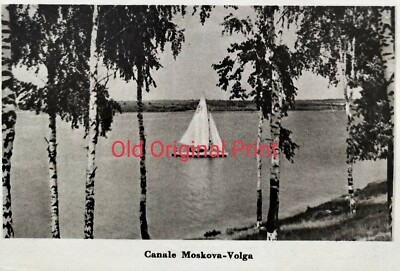D6275 Russia San Pietroburgo Ex Convento Alessandro Nevskij 1933 old print 