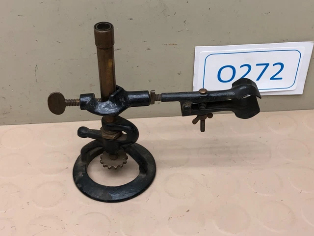 Vintage Laboratory Bunsen Burner w/ Clamp
