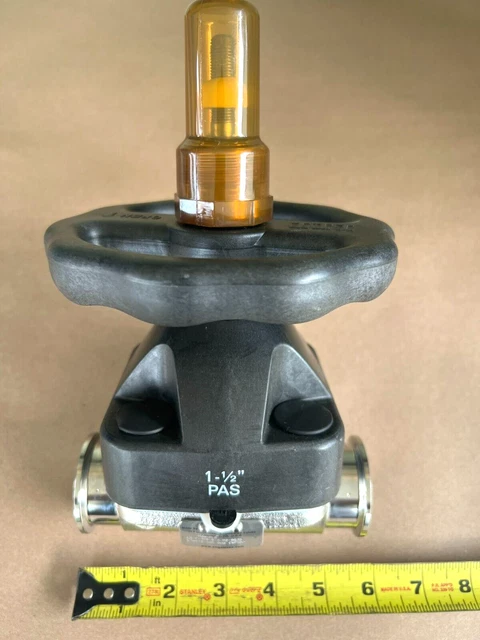 Itt Pure-Flo 1.5-F-419-8-3-R2-963S Diaphragm Valve  1-1/2''