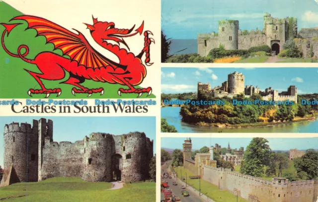 R067094 Castles in South Wales. Multi view. Photo Precision