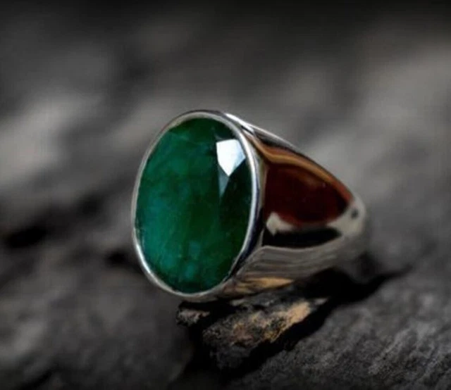 Bague Malachite et Argent 925 collection Lady M - Minerals Store