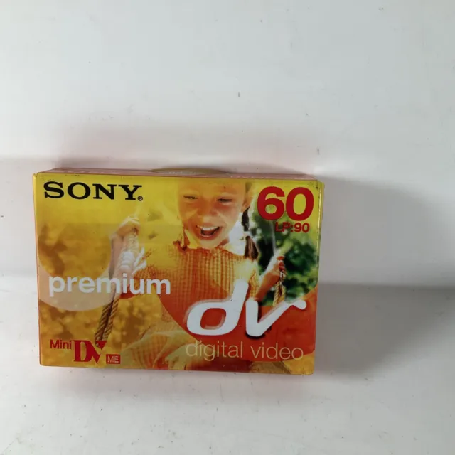 1x Cintas de Casete Sony Premium Mini DV MiniDV Sony DVM60PR3 DVM60 Video Digital