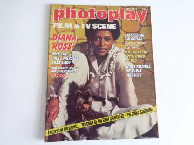 Photoplay Magazine - May 1979 - Diana Ross, Jamie Lee Curtis, Ingrid Bergman