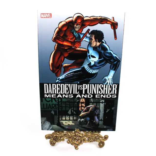 Marvel Daredevil Vs Punisher Means & Ends David Lapham Paperback Colored Comics